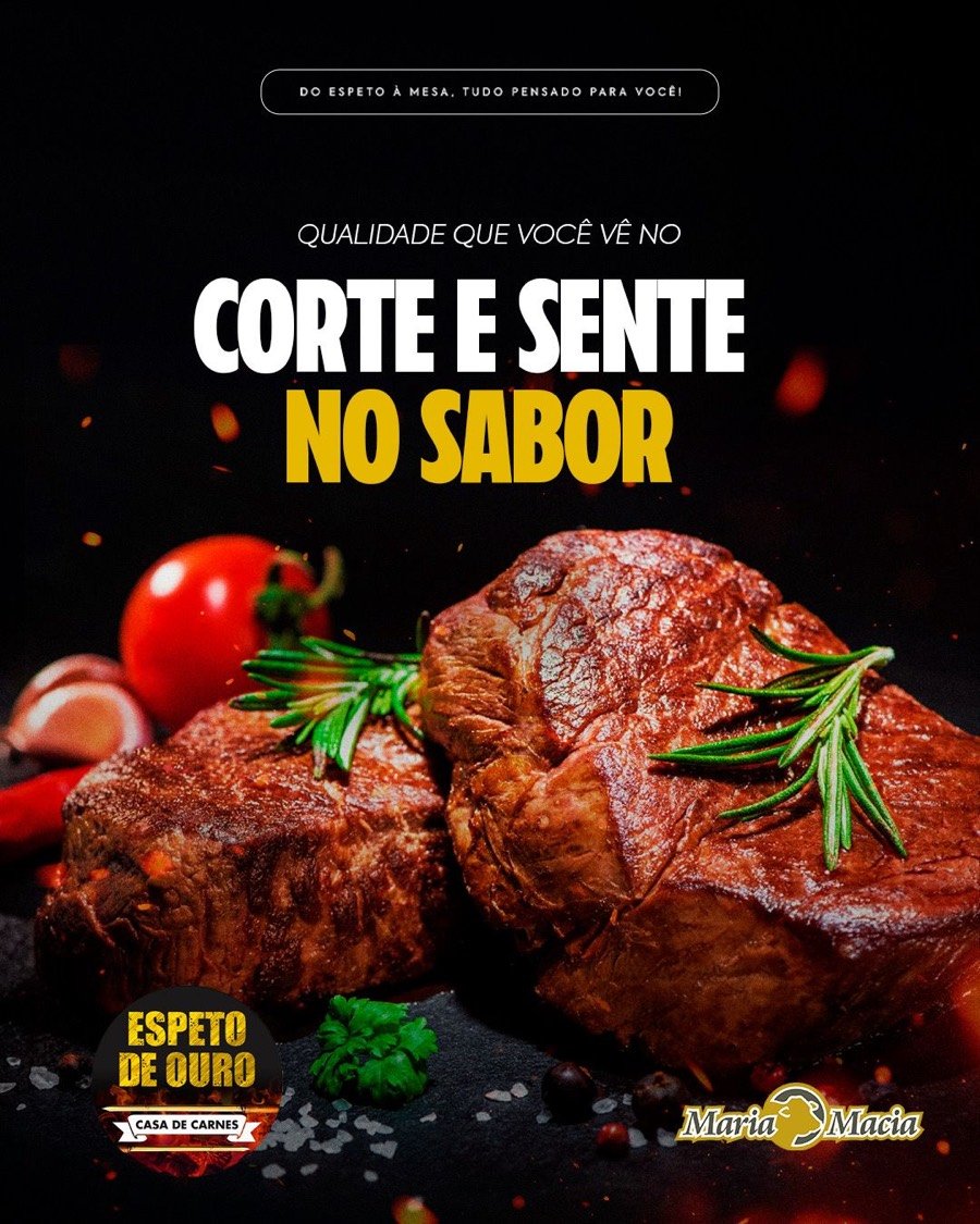 Medalhões de carne grelhados com alecrim